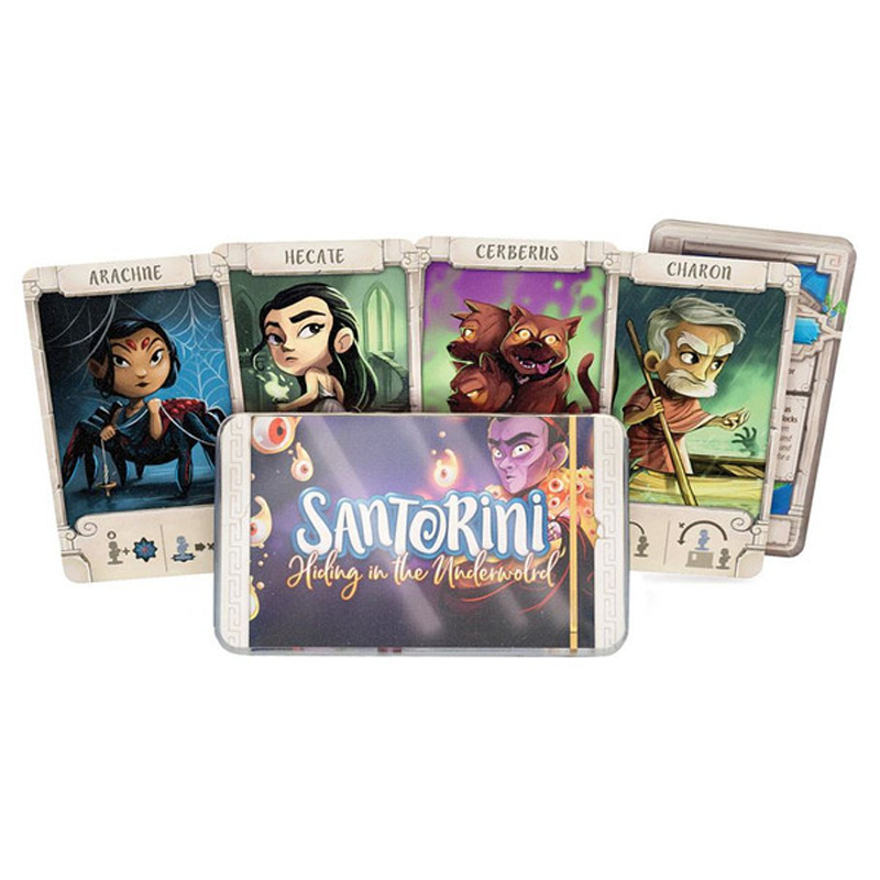 SANTORINI 2E GOD PACK UNDERWORLD EXPANSION