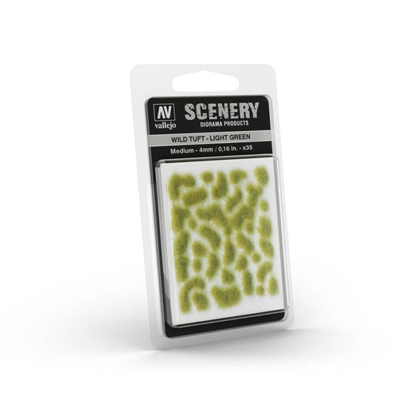 SCENERY SC407 WILD TUFT LIGHT GREEN MEDIUM