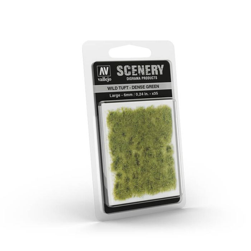 SCENERY SC413 WILD TUFT DENSE GREEN LARGE