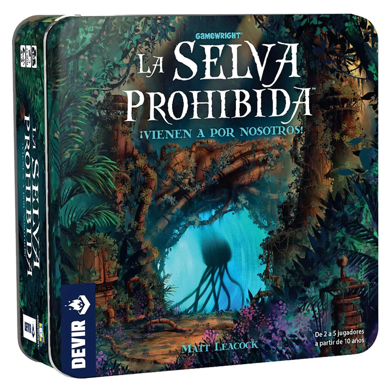 Selva Prohibida juego de mesa cooperativo Devir en español caja producto
