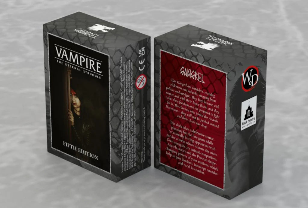 VAMPIRE THE ETERNAL STRUGGLE MAZO GANGREL EN ESPAÑOL