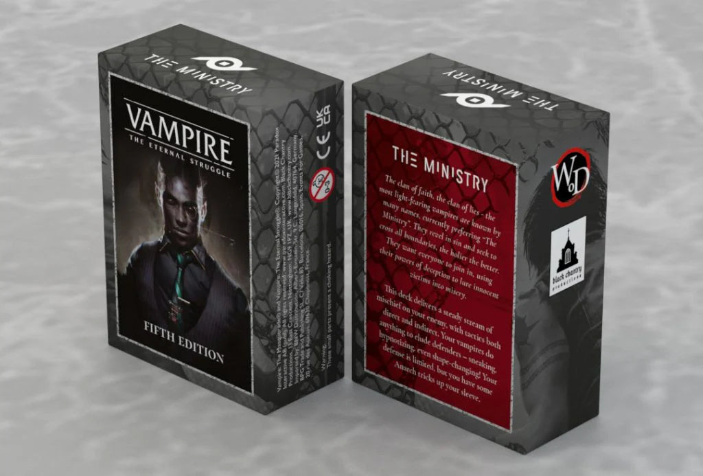 VAMPIRE THE ETERNAL STRUGGLE MAZO THE MINISTRY EN ESPAÑOL