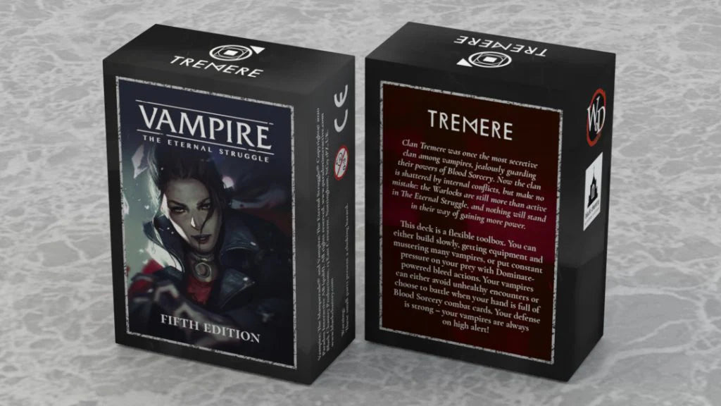 VAMPIRE THE ETERNAL STRUGGLE MAZO TREMERE EN INGLES