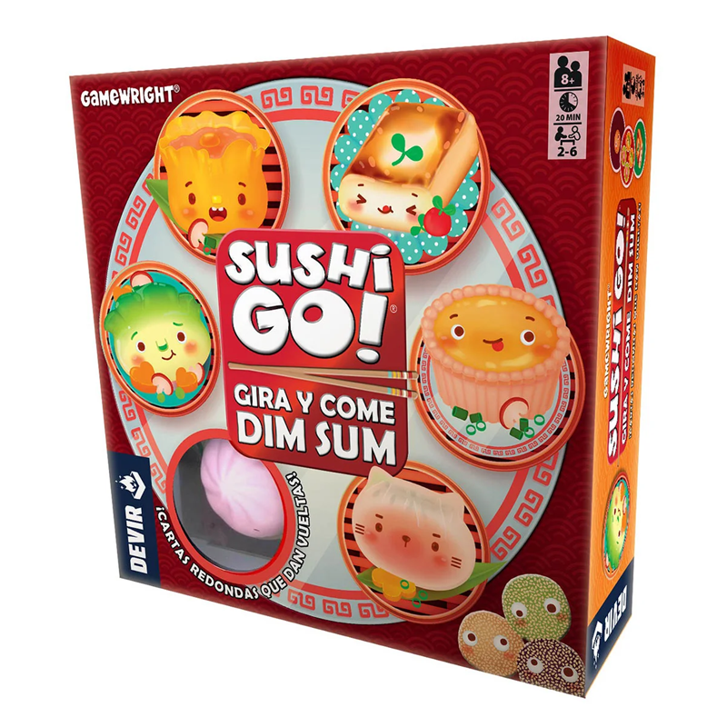 SUSHI GO GIRA Y COME DIM SUM EN ESPAÑOL