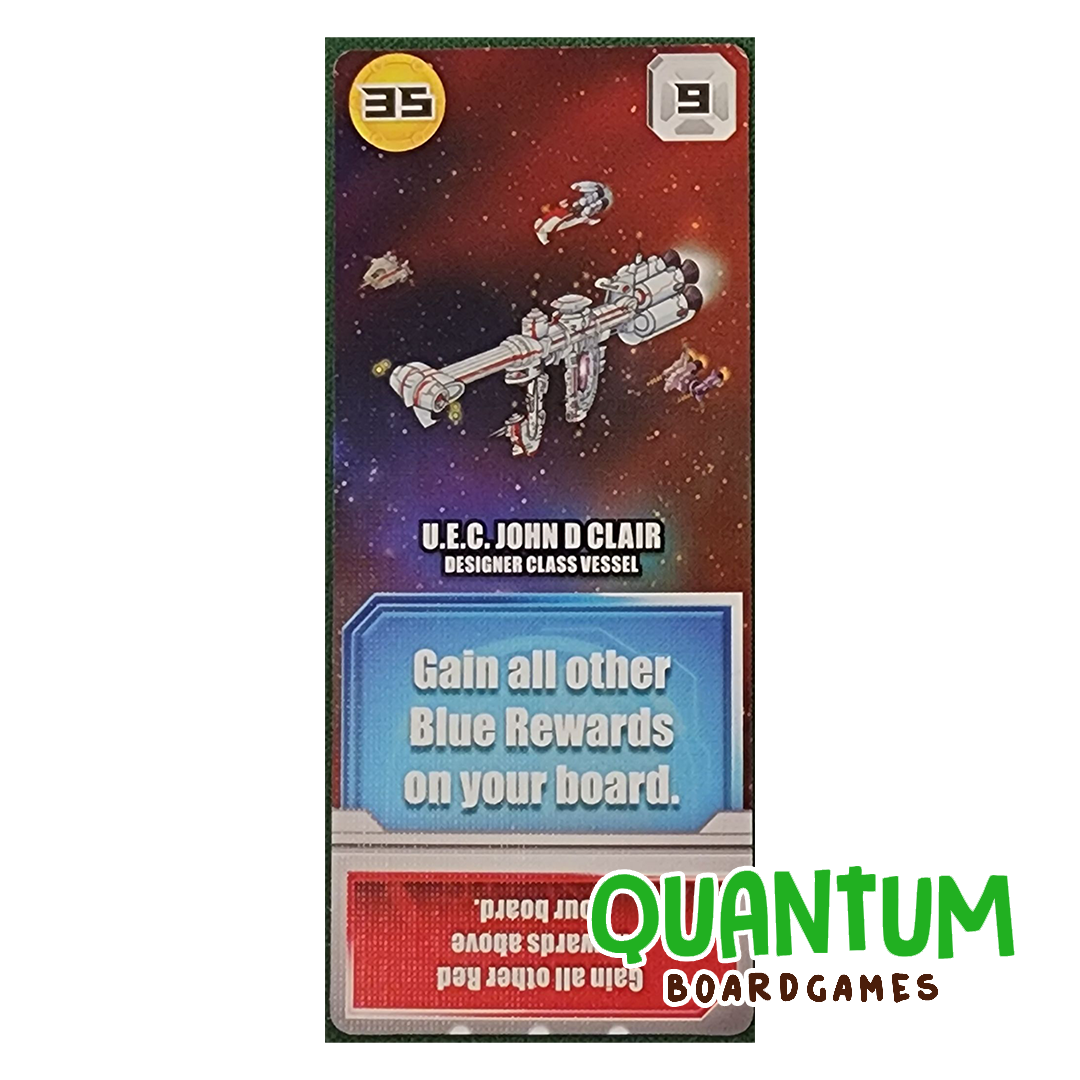Space Base: Designer Promo John D Clair Card – Inglés