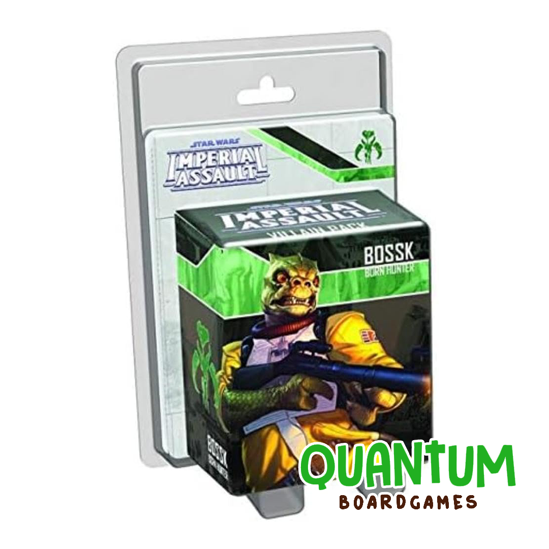 Star Wars Imperial Assault: Bossk Villain Pack – Inglés