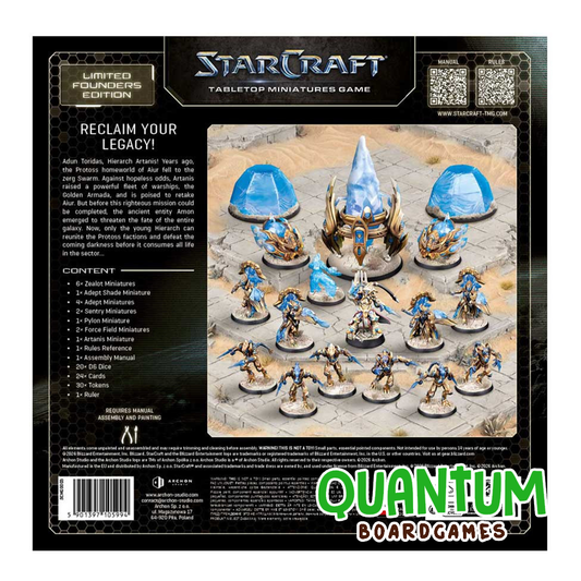 Starcraft Tabletop Miniature Game: Protoss Starter Set Founders Edition
