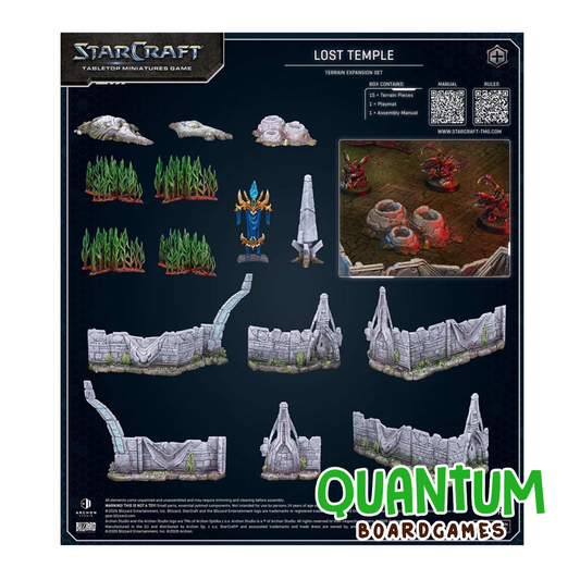 Starcraft Tabletop Miniature Game: Terrain Lost Temple Expansion