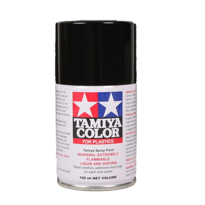 TAMIYA SPRAY LACQUER TS-6 MATT BLACK