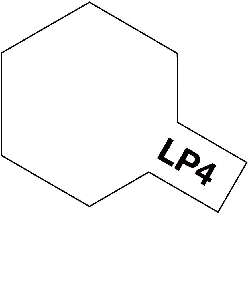 TAMIYA LACQUER LP-4 FLAT WHITE
