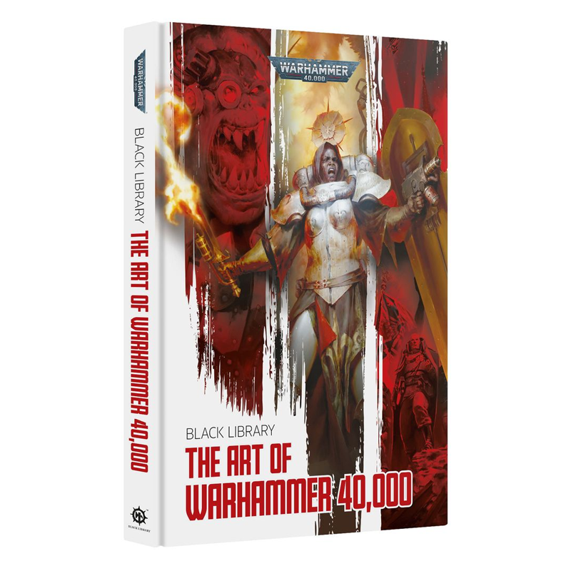 THE BLACK LIBRARY THE ART OF WARHAMMER 40K HARDBACK