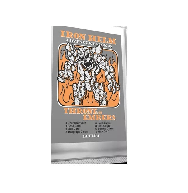 Iron Helm: Pack 5 Throne of Embers – Inglés