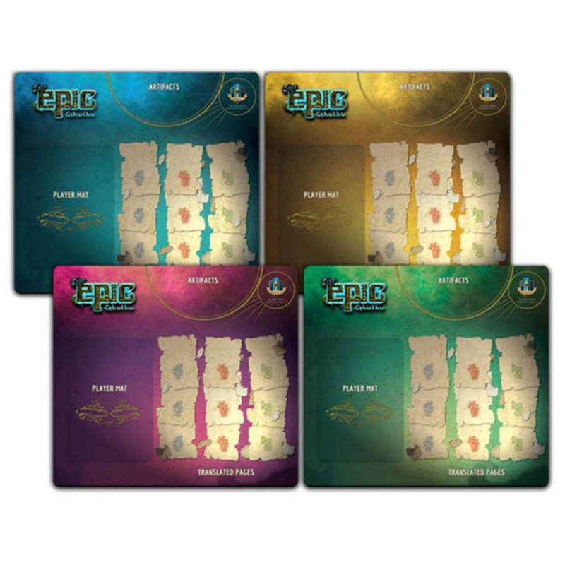 TINY EPIC CTHULHU PLAYER MATS (4)