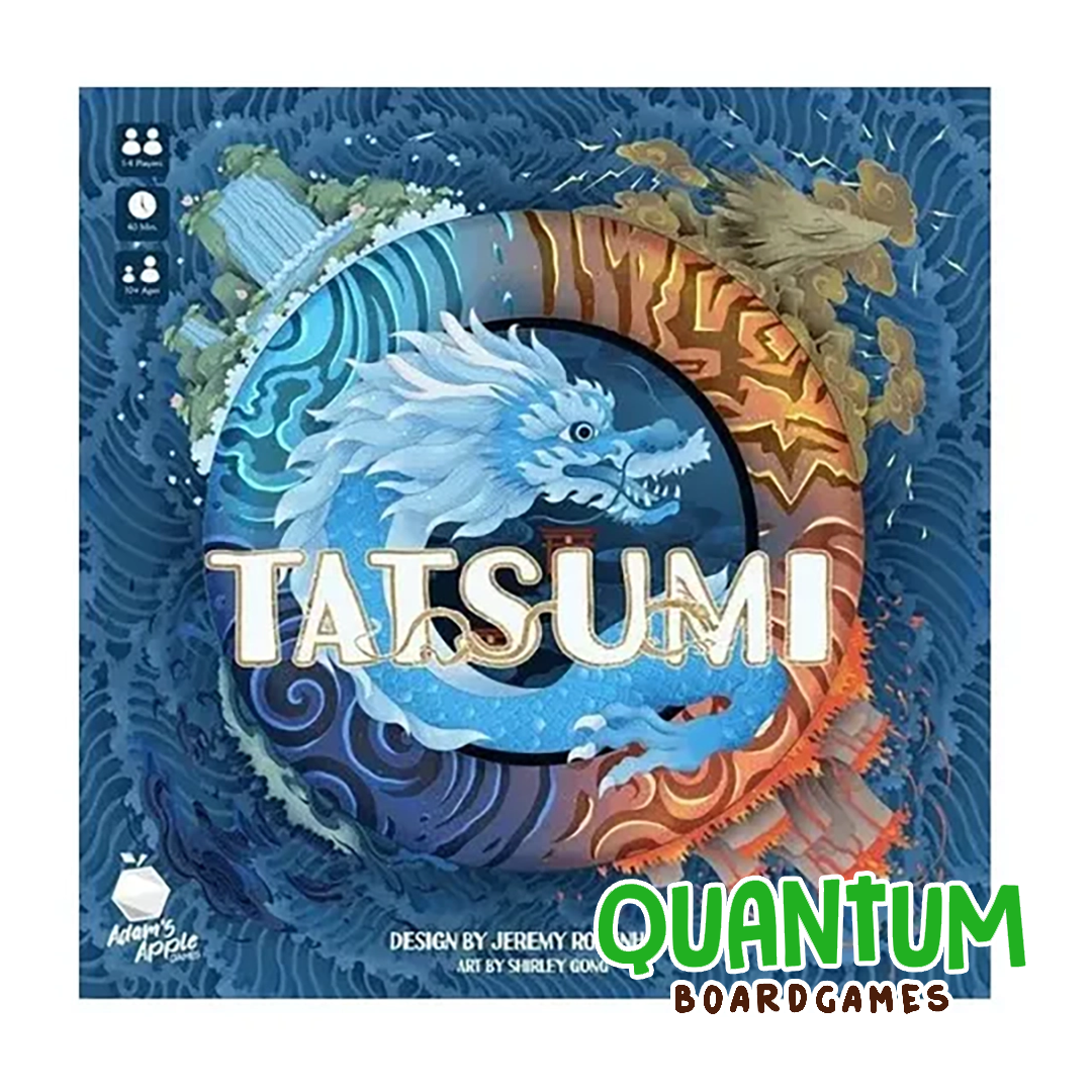 Tatsumi juego de mesa estrategia inglés temática oriental componentes