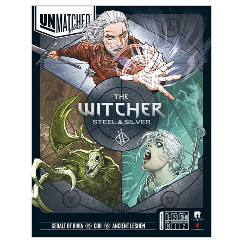 UNMATCHED WITCHER STEEL & SILVER