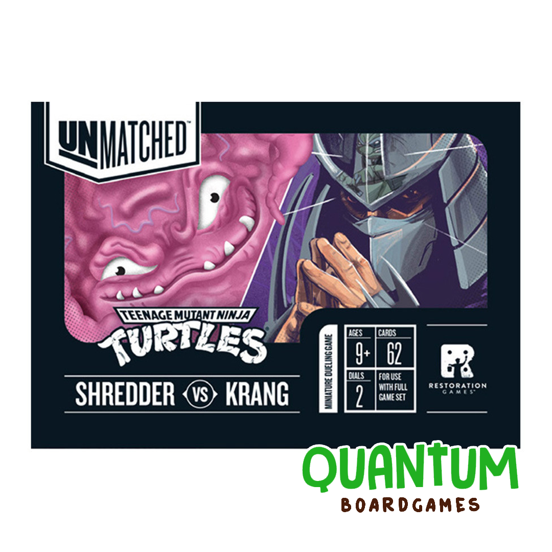 Unmatched Adventures: Teenage Mutant Ninja Turtles Shredder Expansion – Inglés