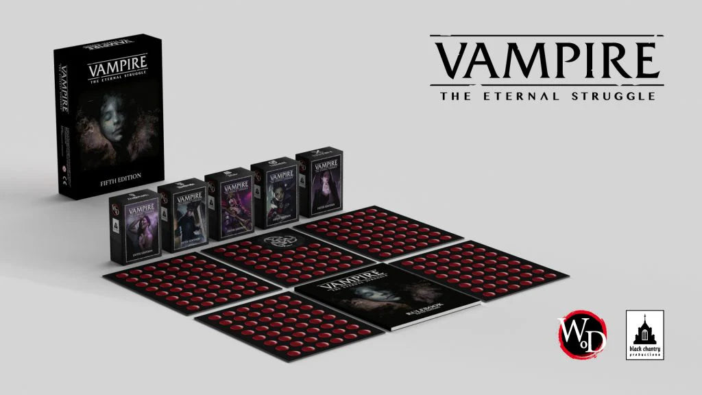 VAMPIRE THE ETERNAL STRUGGLE 5TH EDITION STARTER EN INGLES