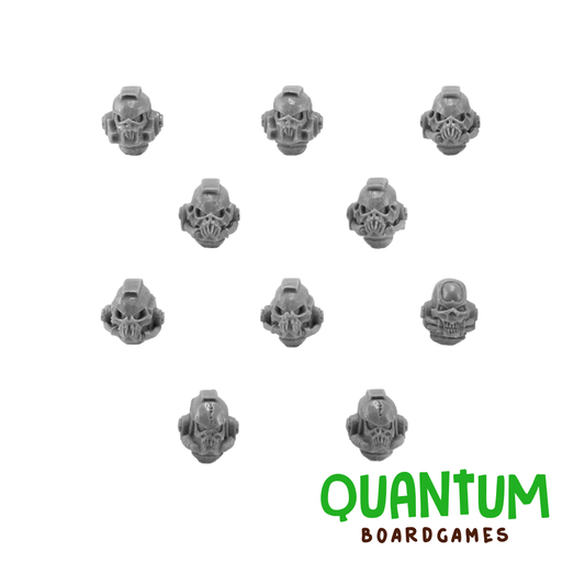 The Horus Heresy: Night Lords Terror Squad Heads Set - Forgeworld