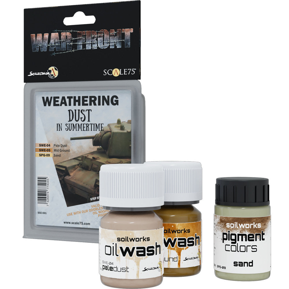 SCALE 75 WEATHERING DUST IN SUMMERTIME SET