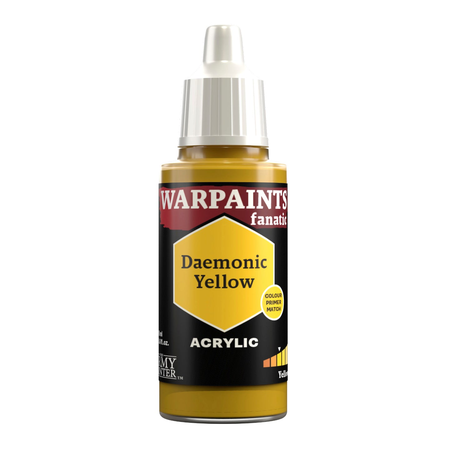 WARPAINTS FANATIC DAEMONIC YELLOW