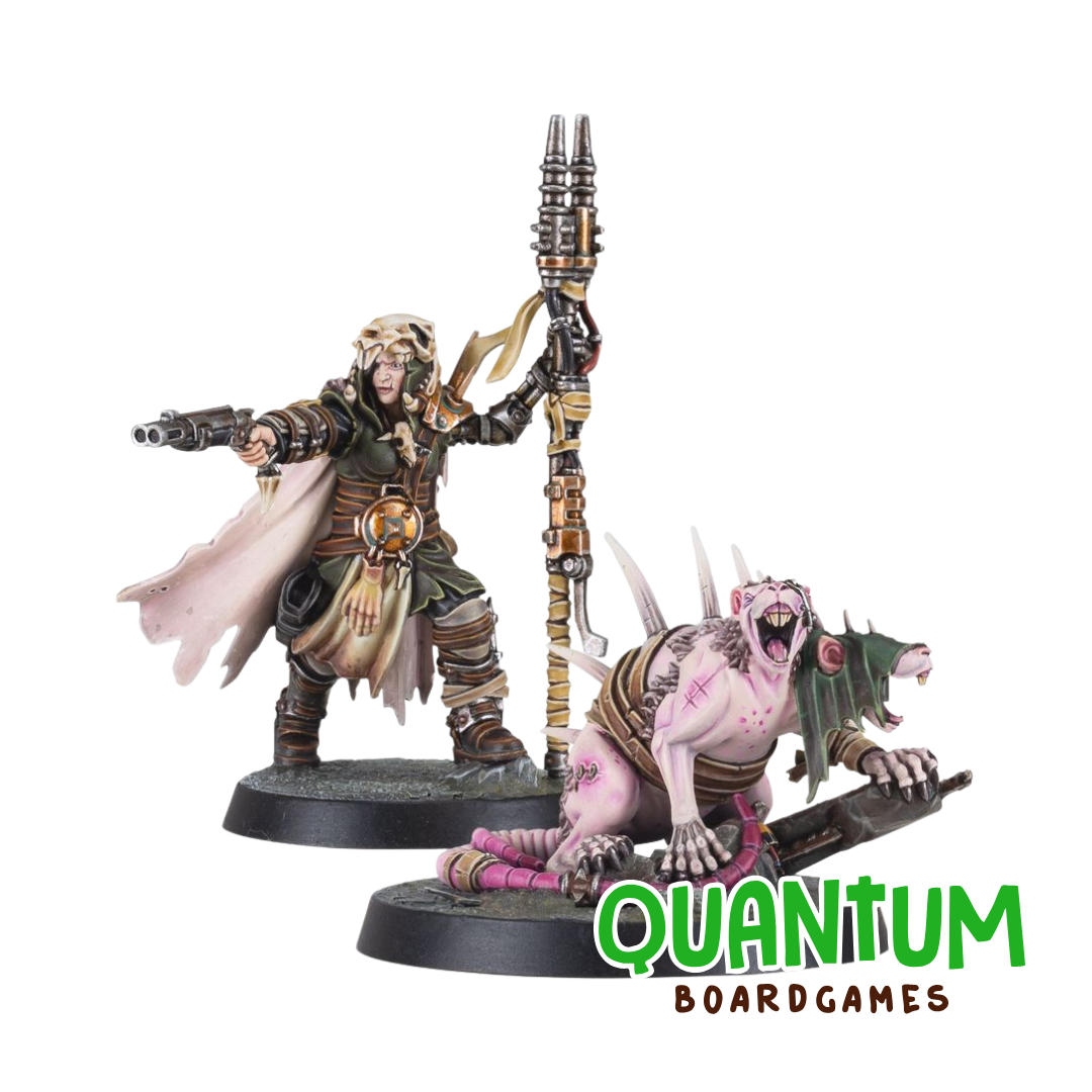 Necromunda: Forge World - Outland Beastmaster with Wasteland Giant Rat