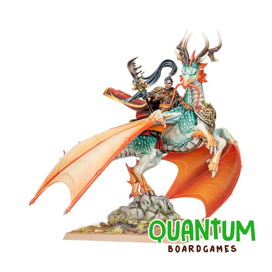 Old World: Grand Cathay - Shugengan Lord on Great Spirit Longma