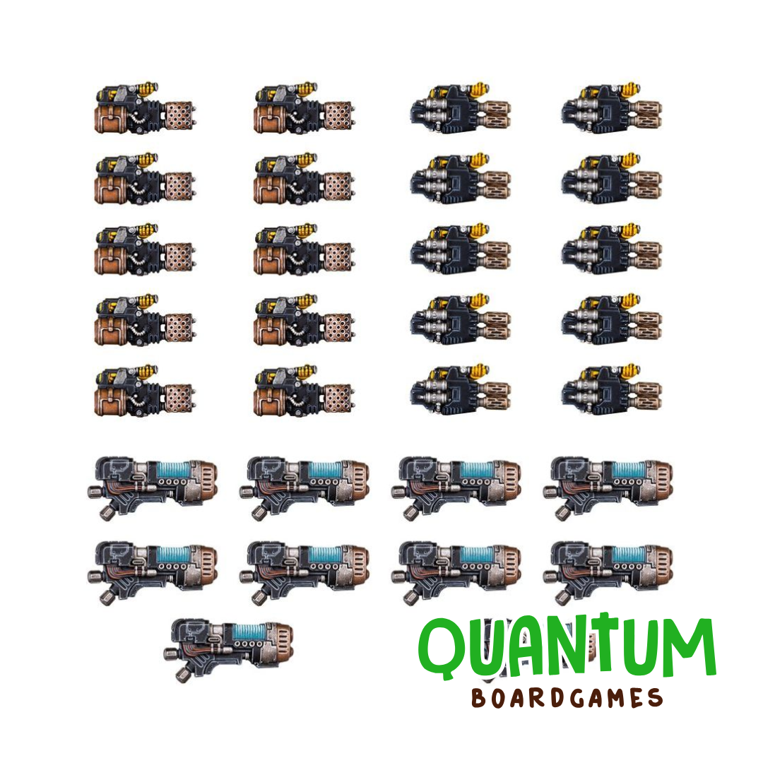 The Horus Heresy: Heavy Weapon Upgrade - Set Heavy Flamers Multi Meltas and Plasma Cannon
