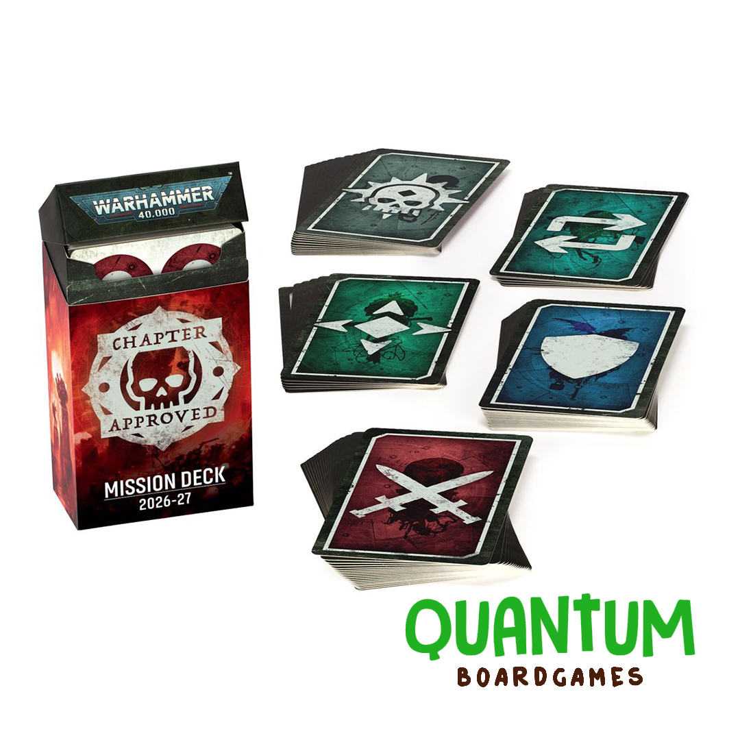 Chapter Approved Mission Deck Warhammer 40000 11th Edition cartas oficiales