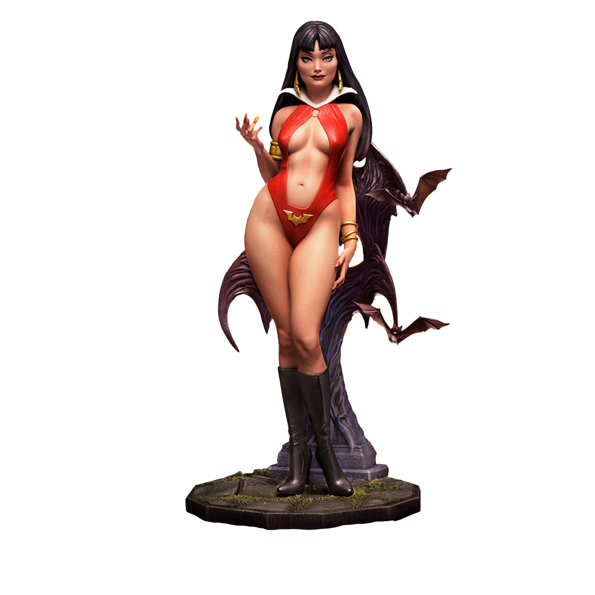 X-PLUS 1/8 SCALE VAMPIRELLA WITH BAT SHADOWS PLASTIC MODEL KIT
