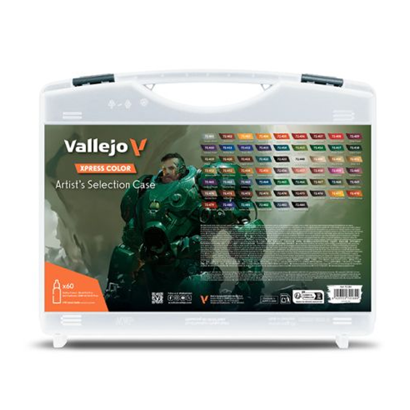 GAME COLOR SET 72.184 XPRESS COLOR CASE ARTISTS SELECTION CASE