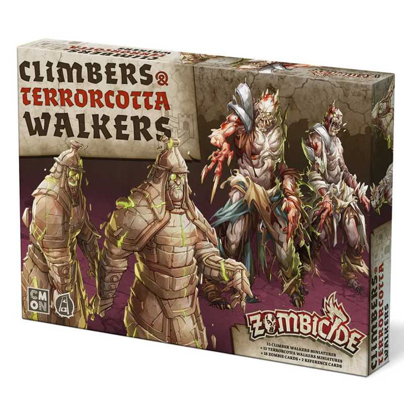 ZOMBICIDE WHITE DEATH CLIMBERS AND TERRORCOTTA PACK