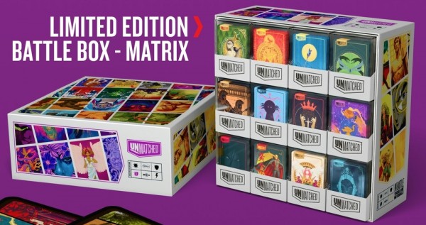 Unmatched: Battle Box - Matrix with White Cubes