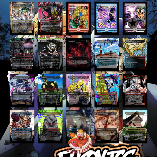 JOJO’S BIZARRE ADVENTURE - MTG COMMANDER PROXY