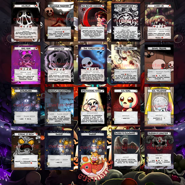 THE BINDING OF ISAAC - MTG COMMANDER PROXY