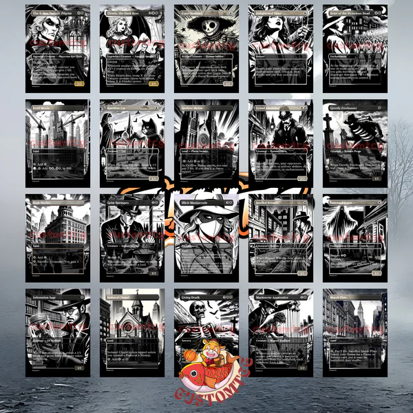 BLACK NOIR - MTG COMMANDER PROXY