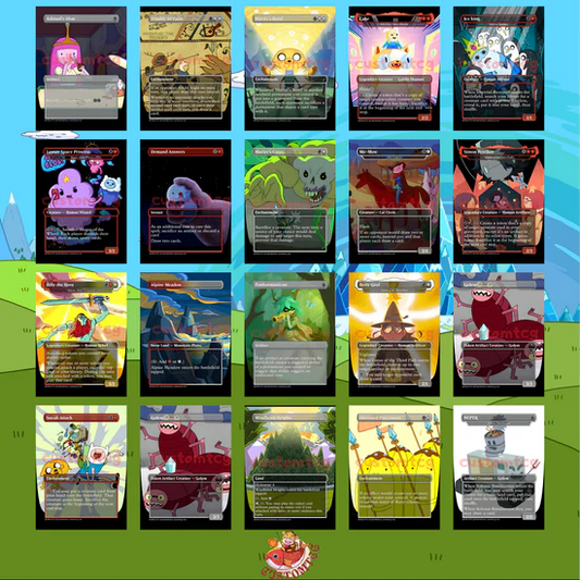 ADVENTURE TIME - MTG COMMANDER PROXY