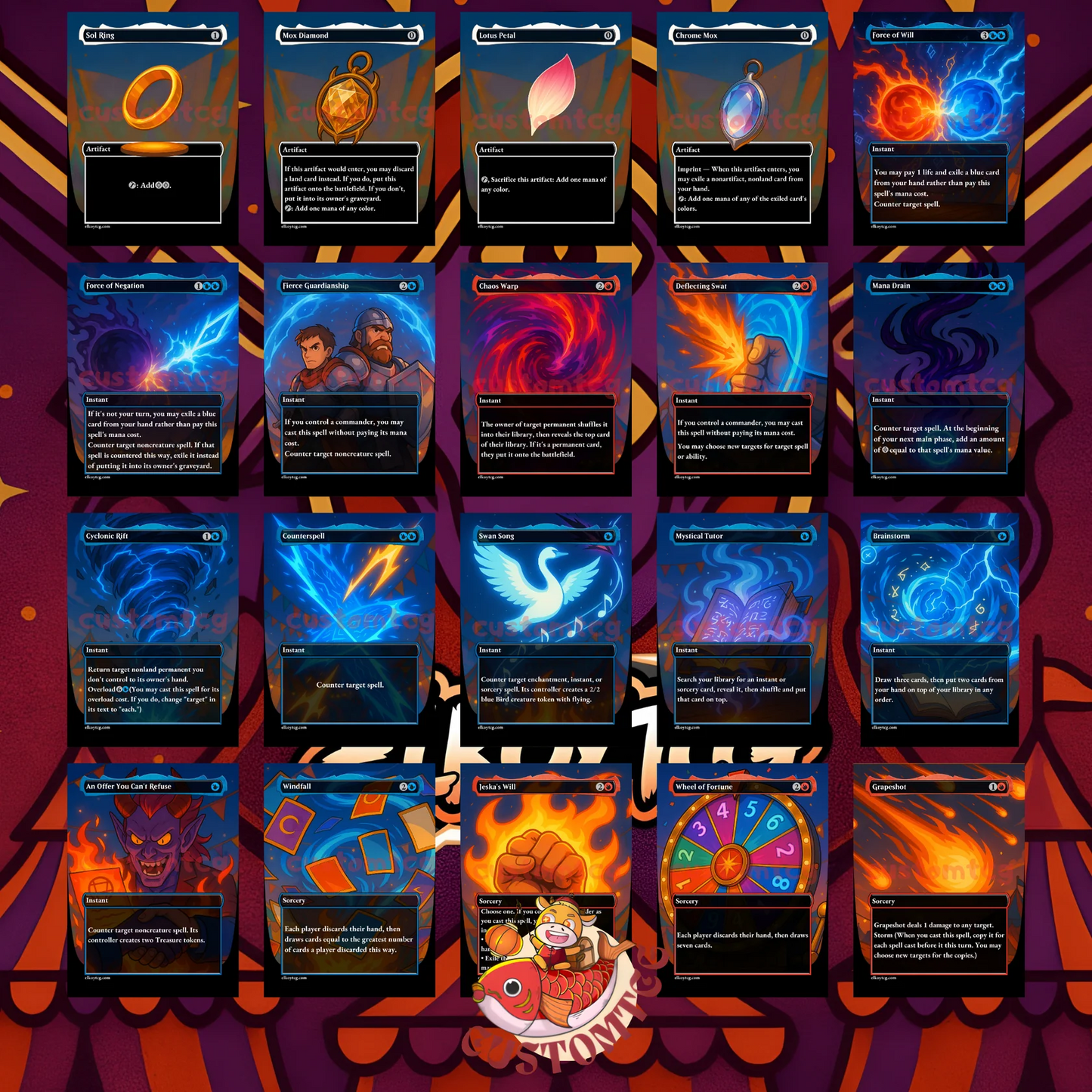 GHYRSON STARN - MTG COMMANDER PROXY