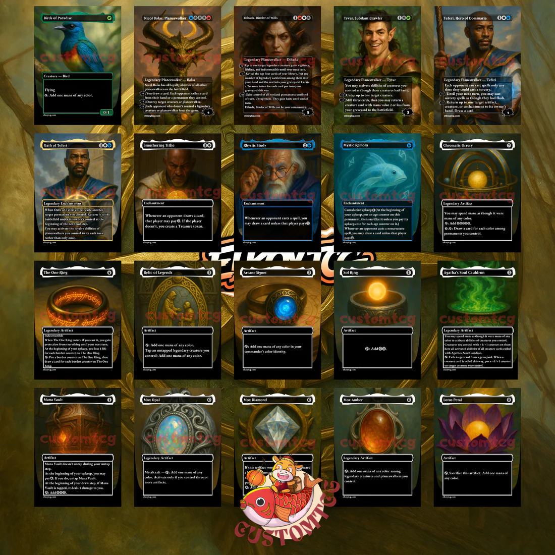 SISAY - MTG COMMANDER PROXY