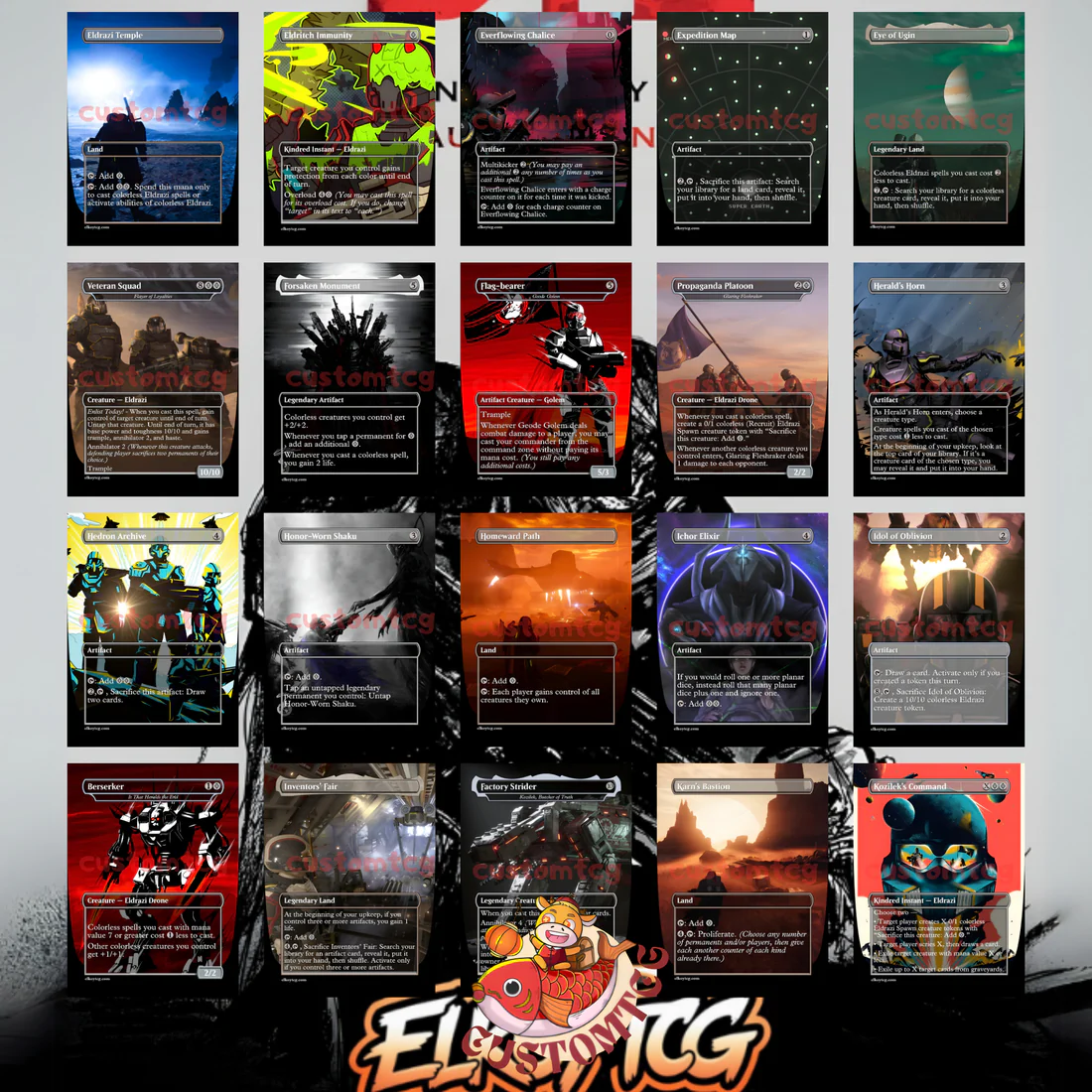 ELDRAZI HELLDIVERS - MTG COMMANDER PROXY