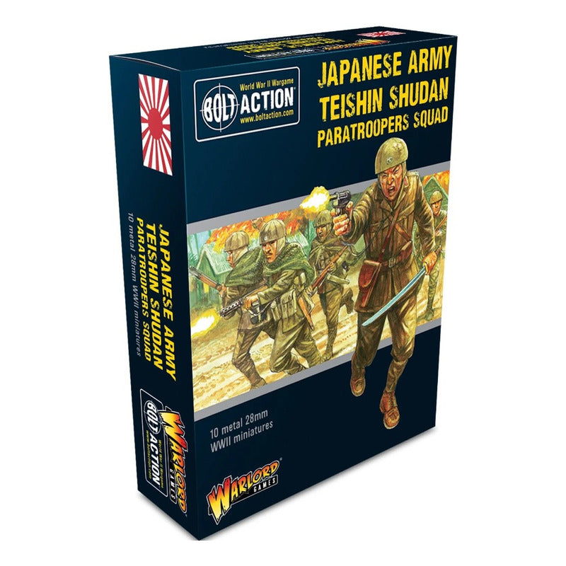 BOLT ACTION JAPANESE ARMY TEISHIN SHUDAN PARATROOPER SQUAD