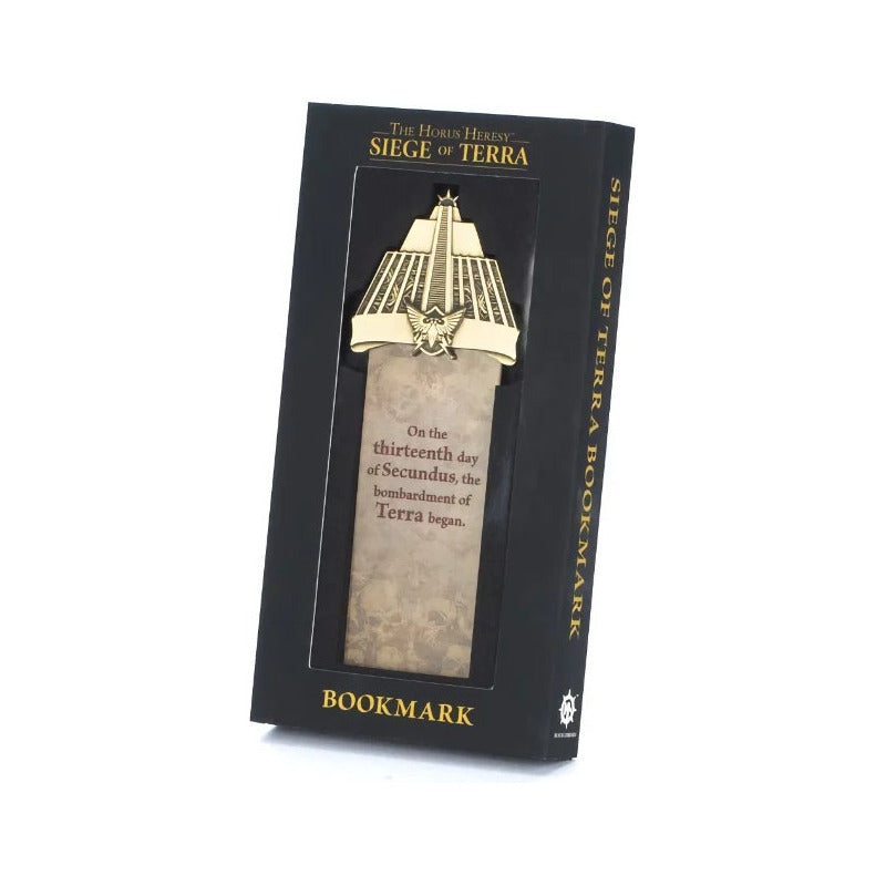 BLACK LIBRARY HORUS HERESY SIEGE OF TERRA BOOKMARK