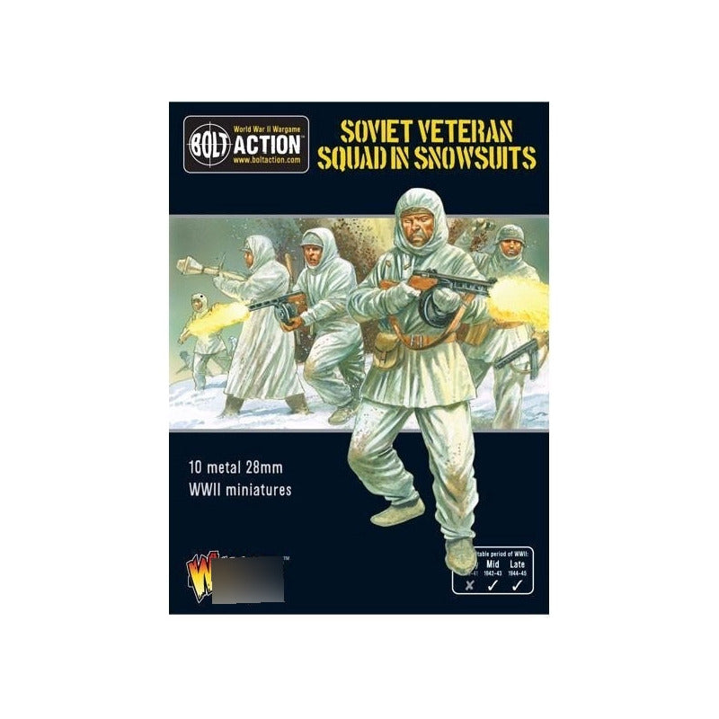 BOLT ACTION SOVIET VETERAN SQUADS SNOWSUITS