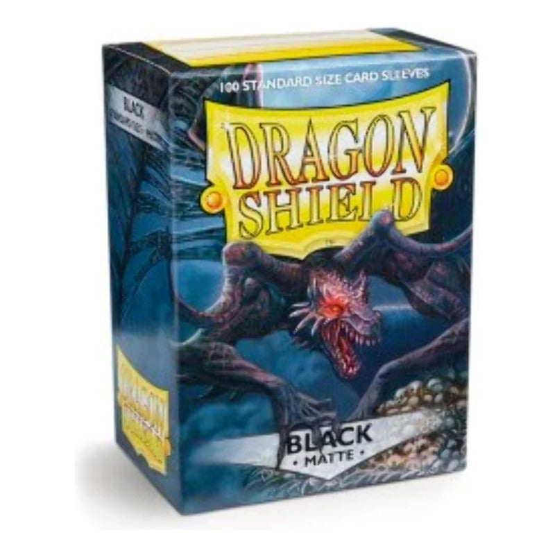 DRAGON SHIELD STANDARD MATTE BLACK (100 UNIDADES)