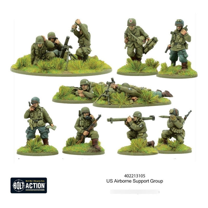 BOLT ACTION US AIRBORNE SUPPORT GROUP 1944-1945