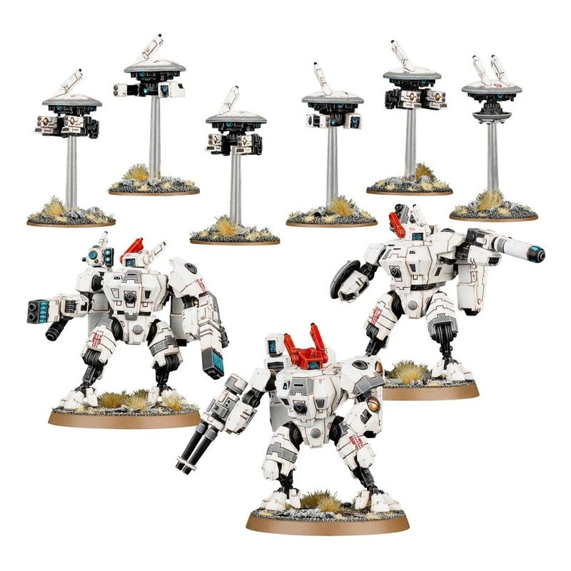 TAU EMPIRE XV8 CRISIS BATTLESUITS