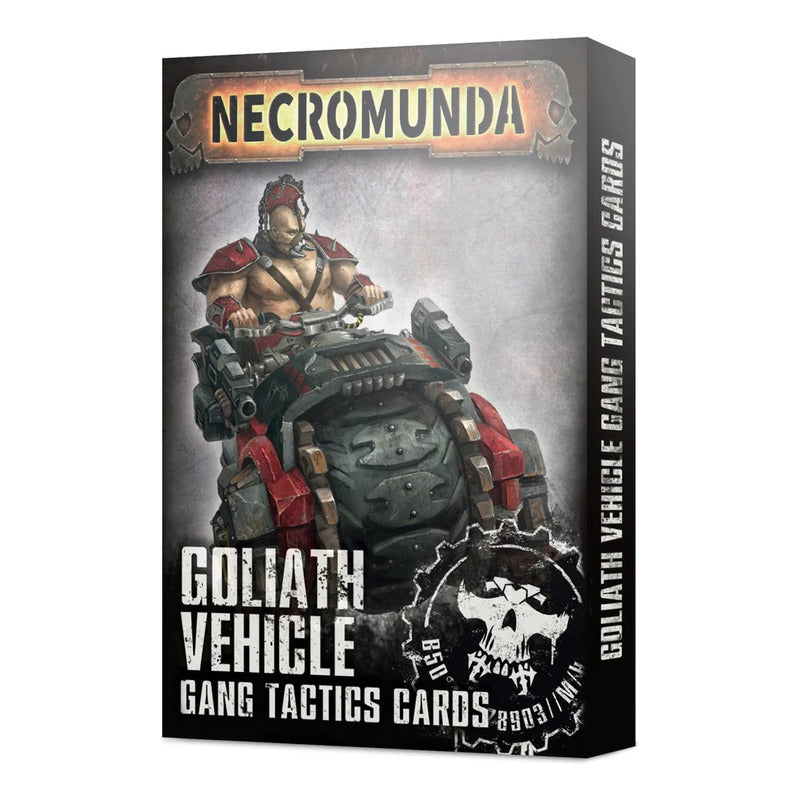 NECROMUNDA GOLIATH VEHICLE GANG TACTIC CARDS