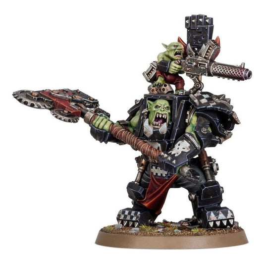 ORKS ORK WARBOSS IN MEGA ARMOUR