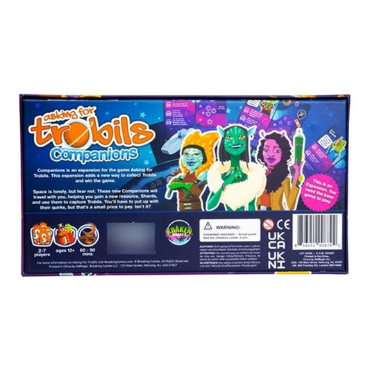 ASKING FOR TROBILS COMPANIONS EXPANSION