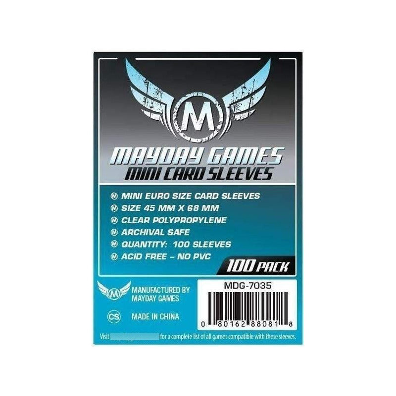 MAYDAY MINI EURO 45X68 (100 UNIDADES)