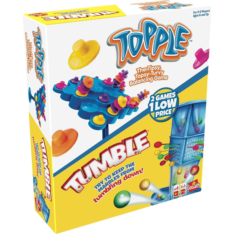 TOPPLE / TUMBLE JUEGO DE MESA 2 EN 1